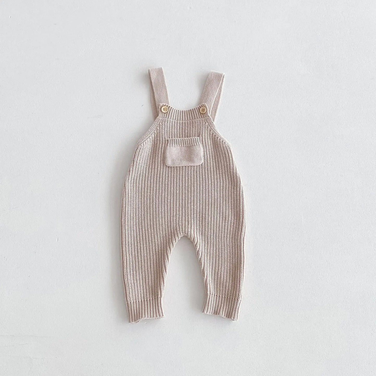 Cozy Knitted Overalls