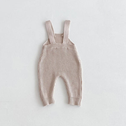 Cozy Knitted Overalls