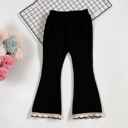 Cozy Ruffle Bottom Pants