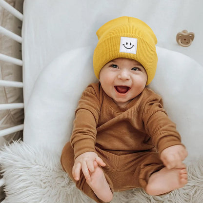 Cozy Smiley Beanie