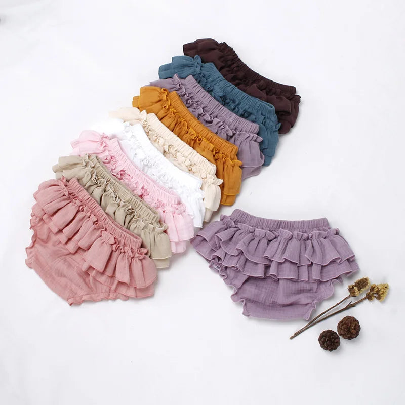 Ruffle Bottom Baby Bloomers