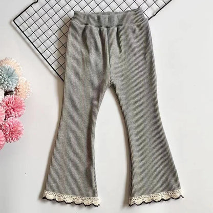 Cozy Ruffle Bottom Pants