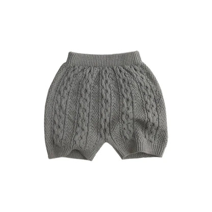 Diamond Knitted Bubble Shorts