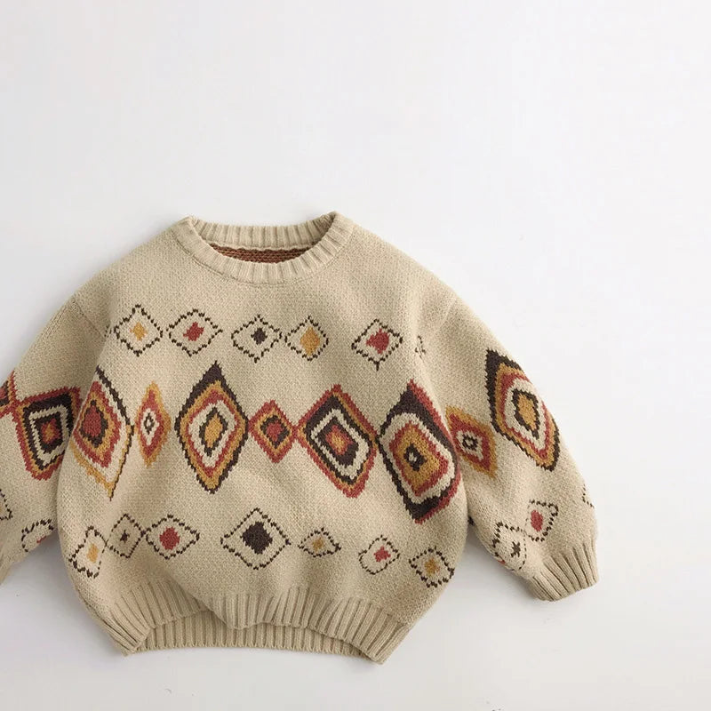 Retro Diamonds Sweater