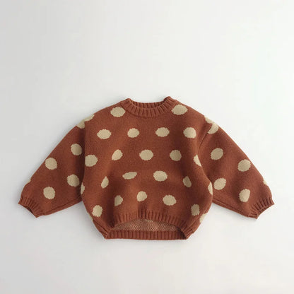 Vintage Polka Dot Sweater