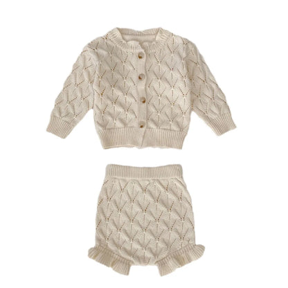 Diamond Pattern Knitwear Outfit