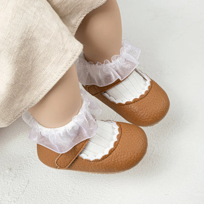 Baby Mary Jane Crib Shoes